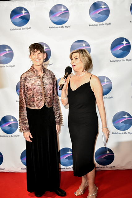 On the Red Carpet at the Rainbow in the Night Movie Premiere, Life Story of Jane "Goldie" Winn, Delray Beach, Florida, June 4, 2023