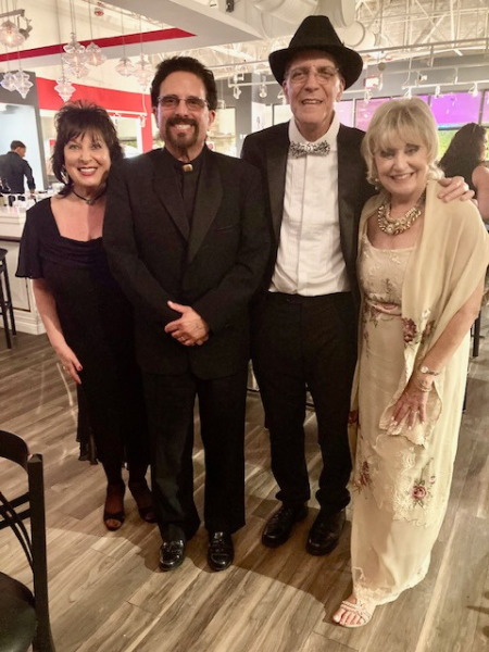 Pictured with Dave and Goldie is Pastor Mike and Cheryl Goldbloom who flew down for the premiere from PA. They are very dear friends of Goldie and Dave’s and also are benefactors of “Rainbow in the Night Movie” along with their church Shalom Assembly of God in Willow Grove, PA.