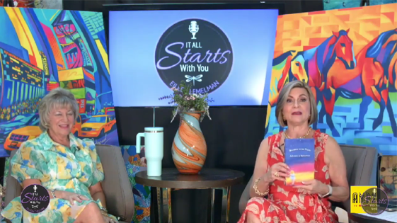 Jane Goldie Winn was a guest on Eileen Lemelman's TV Show "It All Starts With You"