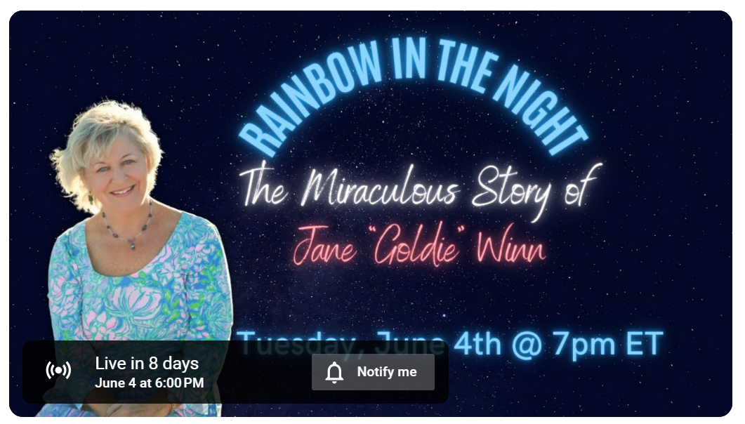 RAINBOW IN THE NIGHT: The Miraculous Story of Jane “Goldie” Winn on the Victory Embraced Podcast